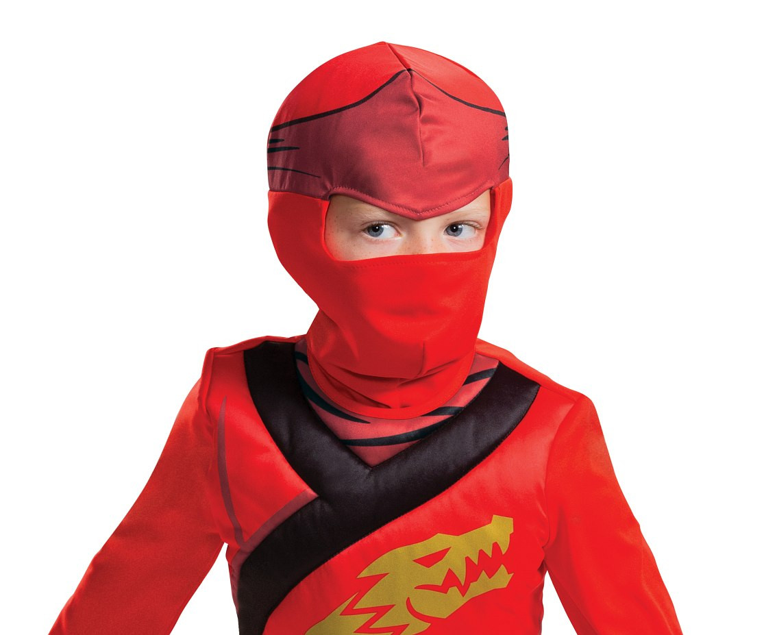 Costume Kai Fancy- Lego Ninjago (license), size XS (3-4 years)